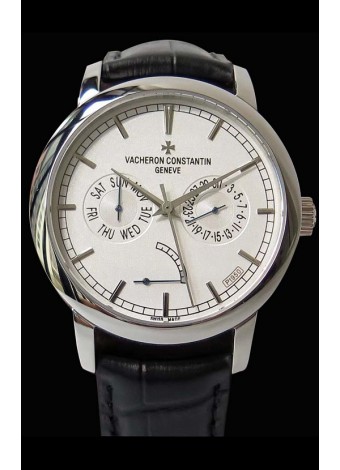Vacheron Constantin Traditionnelle Day Date Steel Reloj Réplica Suizo