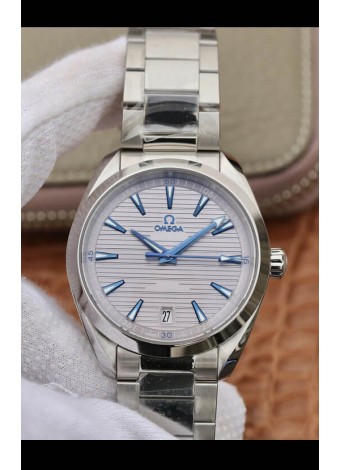 Omega Seamaster Co-Axial Aqua Terra 150M Dial Gris Reloj Réplica a Espejo 1:1