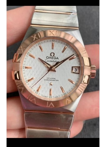 Omega Co-Axial Constellation Master Chronometer 39MM Reloj Réplica a Espejo 1:1