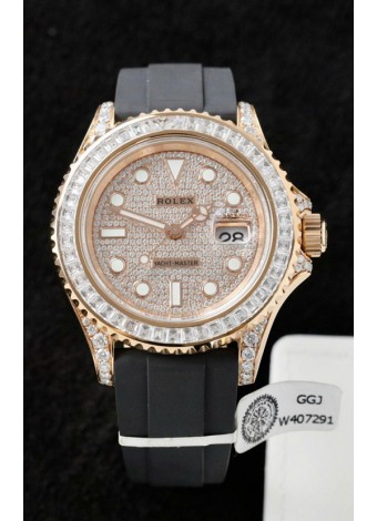 Rolex Yachtmaster 226679TBR Rose Gold 42MM Cal.3135 Reloj Suizo 1:1 Ultimate Acero 904L
