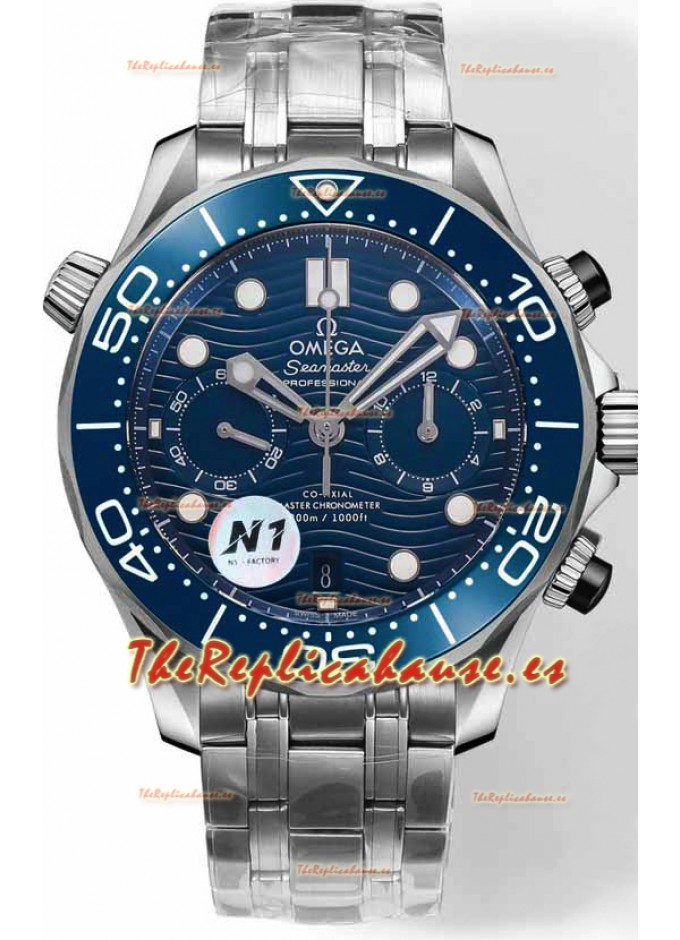 Omega Seamaster Co-Axial Master Chronograph Dial Acero Inoxidable