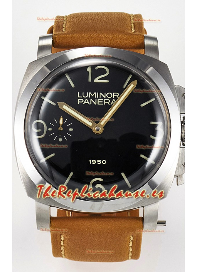 Panerai Super Clone Luminor 1950 PAM127 Acero 904L Edition Reloj Réplica  Suizo