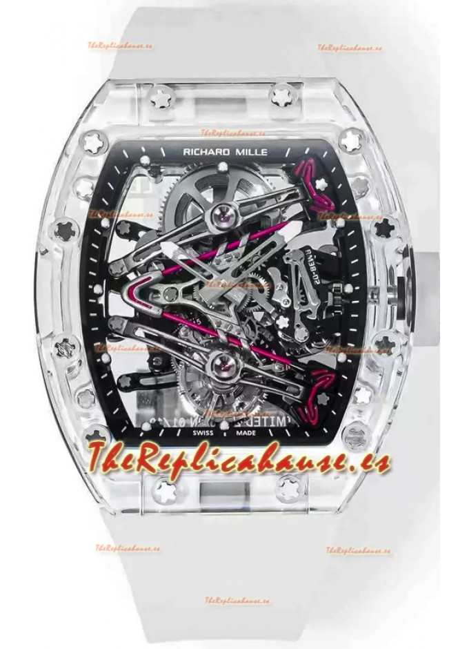 Tourbillon Reloj De Bubba Watson Richard Mille RM38-02 Zafiro