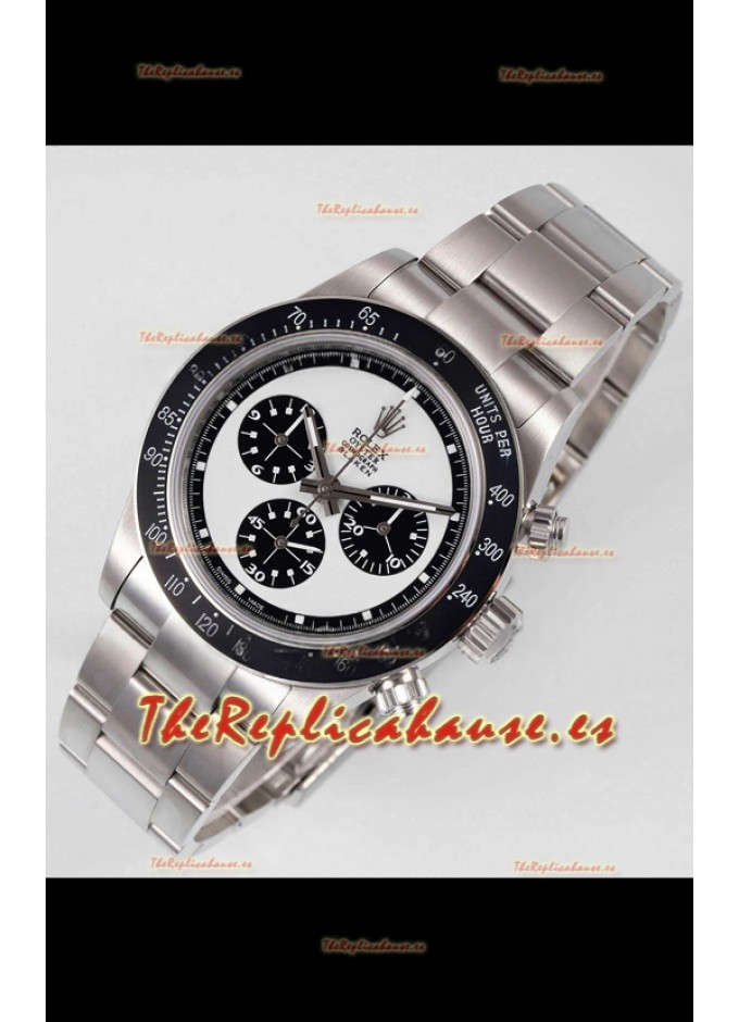 Rolex Daytona Super Clone BLAKEN Paul Newman Dial Blanco Reloj