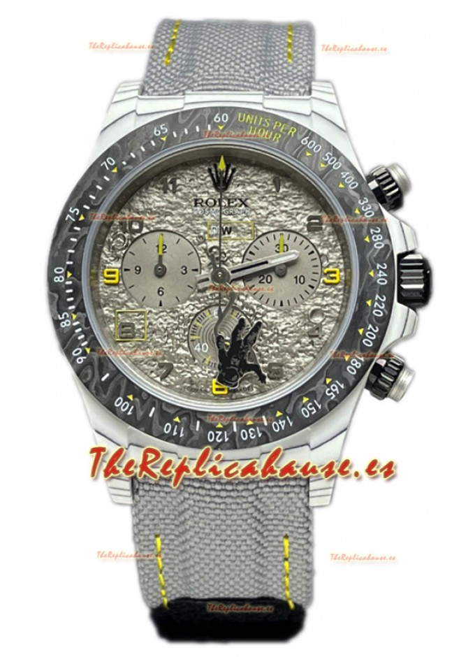 Rolex Cosmograph Daytona DiW Space Mission Fibra de Carbono Reloj  Movimiento
