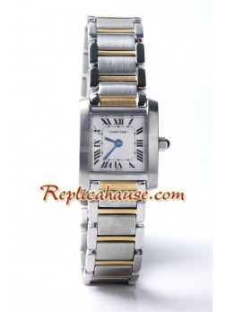 Cartier Tank Francaise Reloj de Dama