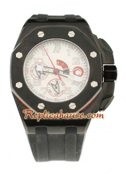 Reloj Audemars Piguet Equipo Alinghi con correa de caucho