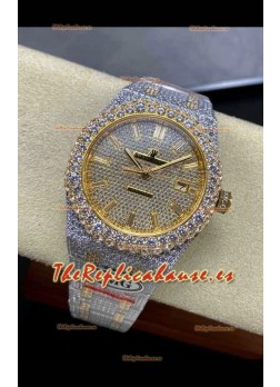 Reloj Royal Oak 15400 Iced Out Superclon Edition 3 Superclon