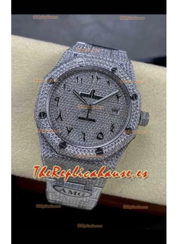 Reloj Royal Oak 15400 Iced Out Superclon Edition 11 Superclon
