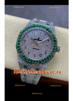 Reloj Royal Oak 15400 Iced Out Superclon Edition 12 Superclon