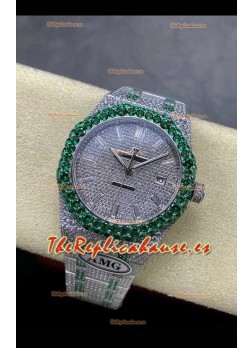 Reloj Royal Oak 15400 Iced Out Superclon Edition 15 Superclon