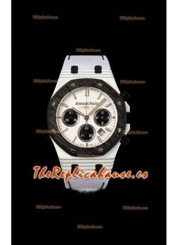 Reloj Royal Oak Black & White Voidline DiW 26240 con caja de carbono NTPT, superclon