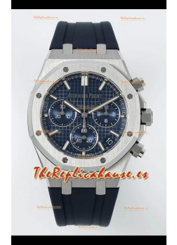 Reloj Royal Oak Chrono 26240 con esfera azul, superclon
