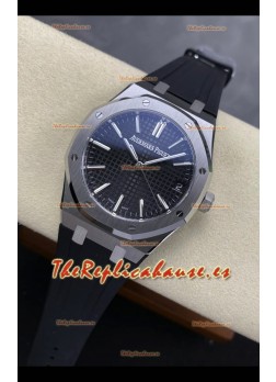 Reloj Royal Oak 15510 Superclon de 41 mm con esfera negra