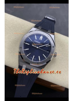 Reloj Royal Oak 15510 Superclon de 41 mm con esfera azul