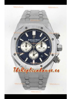 Reloj Royal Oak Chrono 26331 con esfera azul, superclon