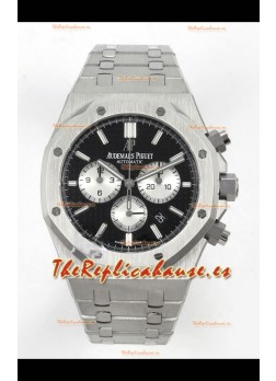 Reloj Royal Oak Chrono 26331 con esfera negra, superclon