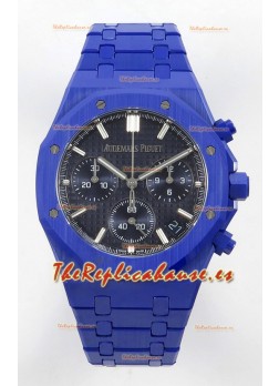 Reloj Royal Oak Chrono 26240 Superclon de Cerámica Azul