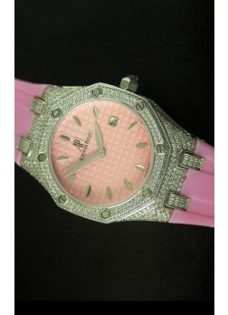 Audemars Piguet Royal Oak, Reloj de mujer en color Rosado