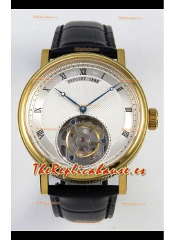 Reloj Breguet Classique Tourbillon de oro amarillo con esfera romana, superclon