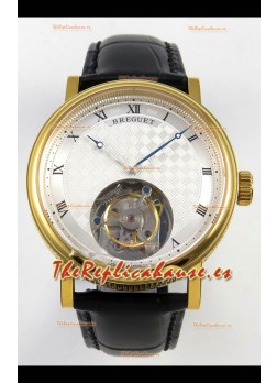 Reloj Breguet Classique Tourbillon de oro amarillo con esfera romana, superclon