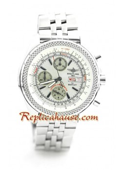 Breitling for Bentley Reloj Réplica - Silver