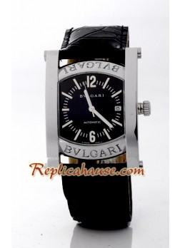 Bvlgari Assioma Leather Reloj Réplica