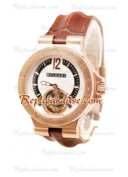 Bvlgari Gryes DIAGONO COMPLICATION tourbillon Reloj Réplica