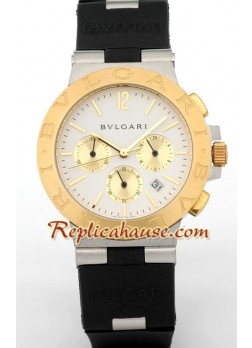Bvlgari Réplica Scuba Aluminium - Gold
