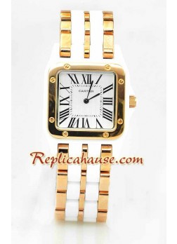 Cartier Demosille Tamaño Medio Reloj Réplica