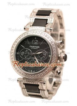Cartier Pasha Seatimer Diamonds Reloj Réplica Suizo