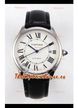 Reloj Cartier Ronde Louis 40 Superclon de acero inoxidable