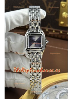 Reloj Cartier Panthère Superclon con caja de acero de 22 mm y esfera gris