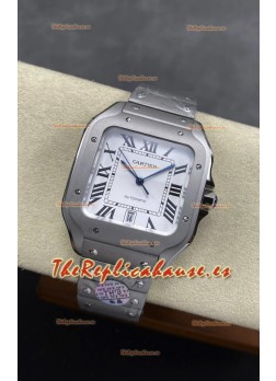Reloj Cartier Santos Titanium 42MM Superclon (con caja completa)