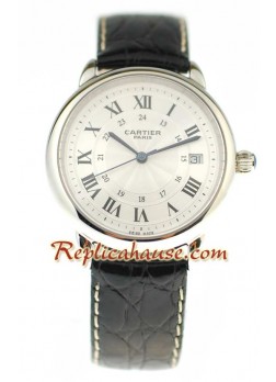Cartier Ronde Louis Reloj Suizo de imitación