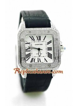 Cartier Santos 100 Reloj Suizo