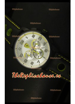 Scuderia Ferrari Heritage SF107 Reloj Cronógrafo en Acero Negro