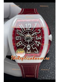 Reloj Franck Muller Vanguard Yachting Superclon de cerámica blanca
