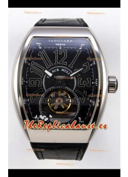 Reloj Franck Muller V45 Tourbillon de acero inoxidable Superclon