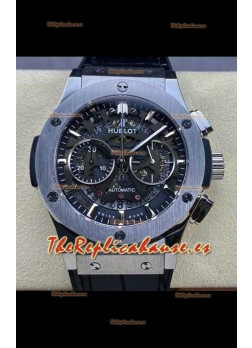 Reloj Hublot Classic Fusion Chronograph Skeleton Superclon de acero inoxidable