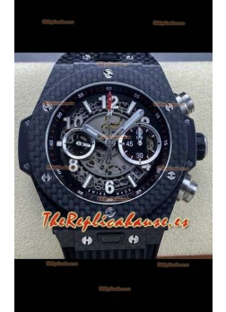 Reloj Hublot Big Bang Unico de fibra de carbono de 45 mm, superclon