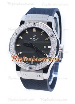 Hublot Geneve Classic Fusion Diamond bisel Reloj