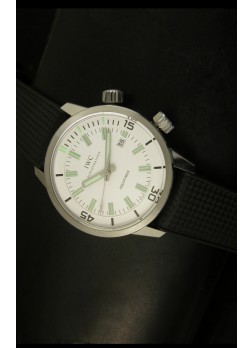 IWC Aquatimer Automatic Vintage 1967 Reloj Suizo Dial Blanco