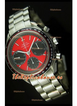Omega Edición Speedmaster Racing, Reloj Réplica Suiza, Dial Rojo - réplica en escala 1:1