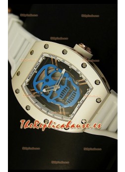 Richard Mille RM052 Skull Tourbillon Reloj Réplica Suiza Caja de Cerámica