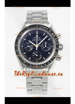 Reloj Omega Speedmaster Moonwatch con esfera negra de 42 mm, superclon