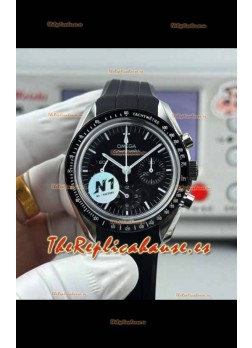 Reloj Omega Speedmaster Moonwatch Cronógrafo con Esfera Negra Superclon