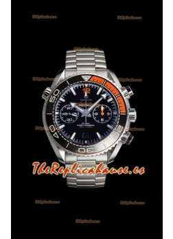 Reloj Omega Speedmaster Planet Ocean con esfera negra, superclon