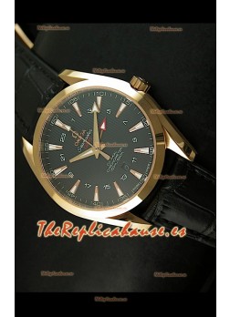 Omega Seamaster Aquaterra Calendario Anual GMT Réplica Suiza