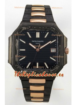 Reloj Patek Philippe Cubitus Superclon con caja de carbono bicolor